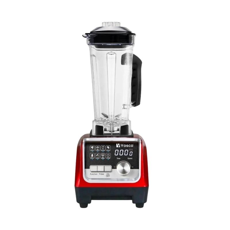 Vosco VHS-206C-K 2L Manuel Buz Kırıcı Bar Blender - Kırmızı